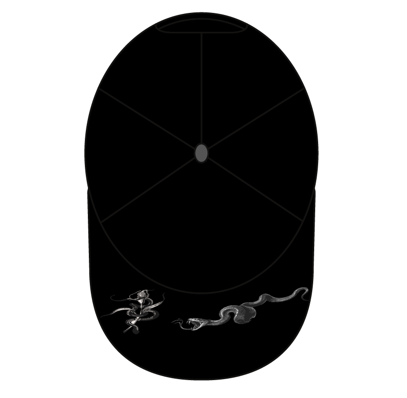 Gorra "Vibora Total Black